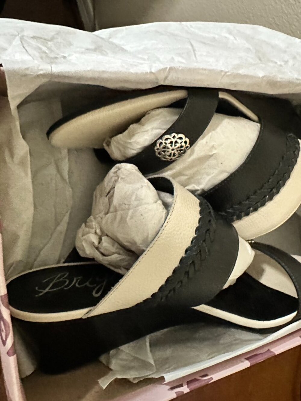 Brighton Trixy Wedge Sandals - Picture 9 of 11